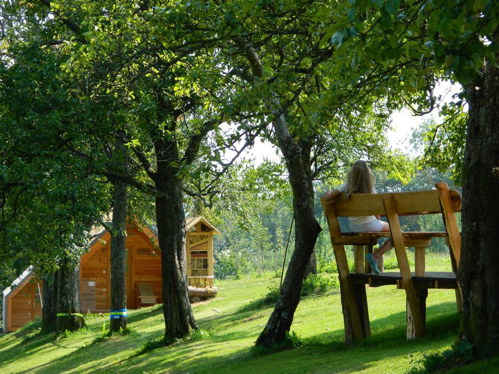 Villa Glamping Organic Farm Slibar Tržič Exterior foto