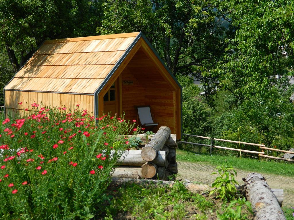 Villa Glamping Organic Farm Slibar Tržič Exterior foto