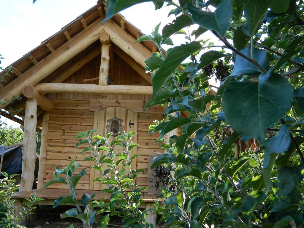 Villa Glamping Organic Farm Slibar Tržič Exterior foto