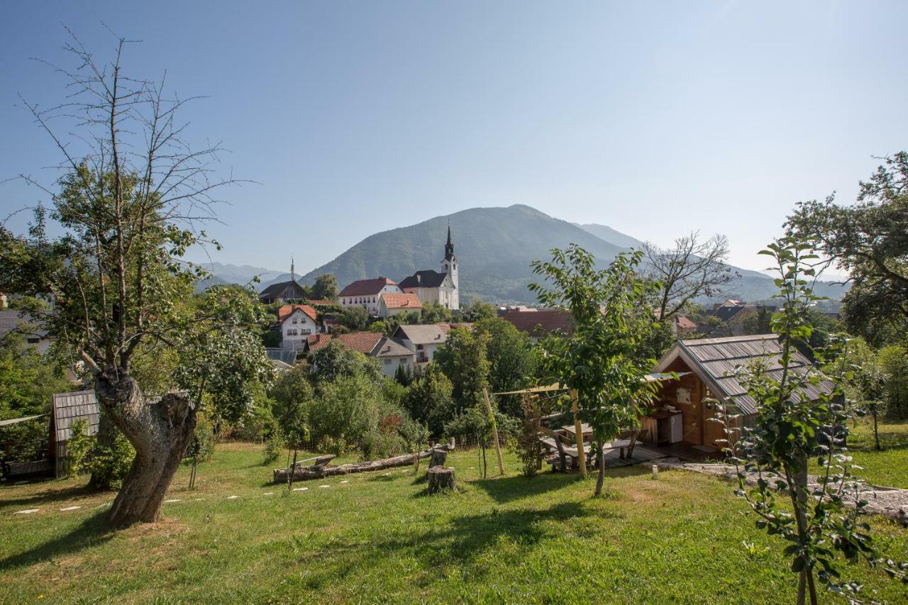 Villa Glamping Organic Farm Slibar Tržič Exterior foto