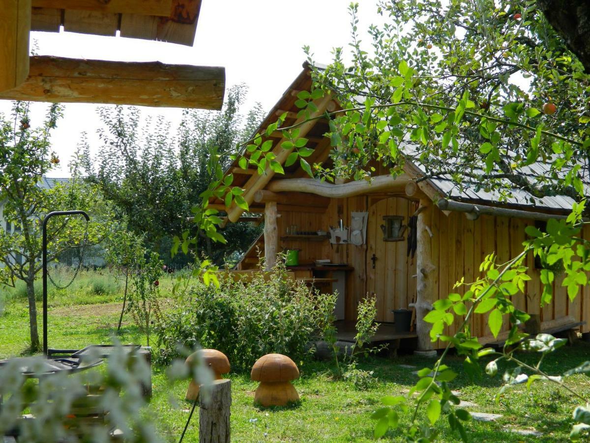 Villa Glamping Organic Farm Slibar Tržič Exterior foto