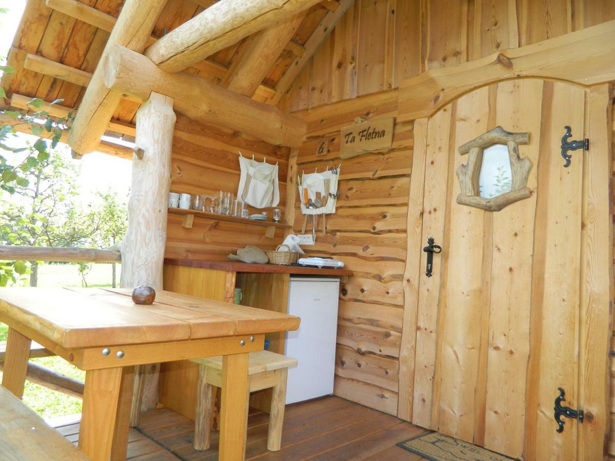 Villa Glamping Organic Farm Slibar Tržič Exterior foto